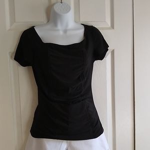 Black fitted Sere Made Size small shirt